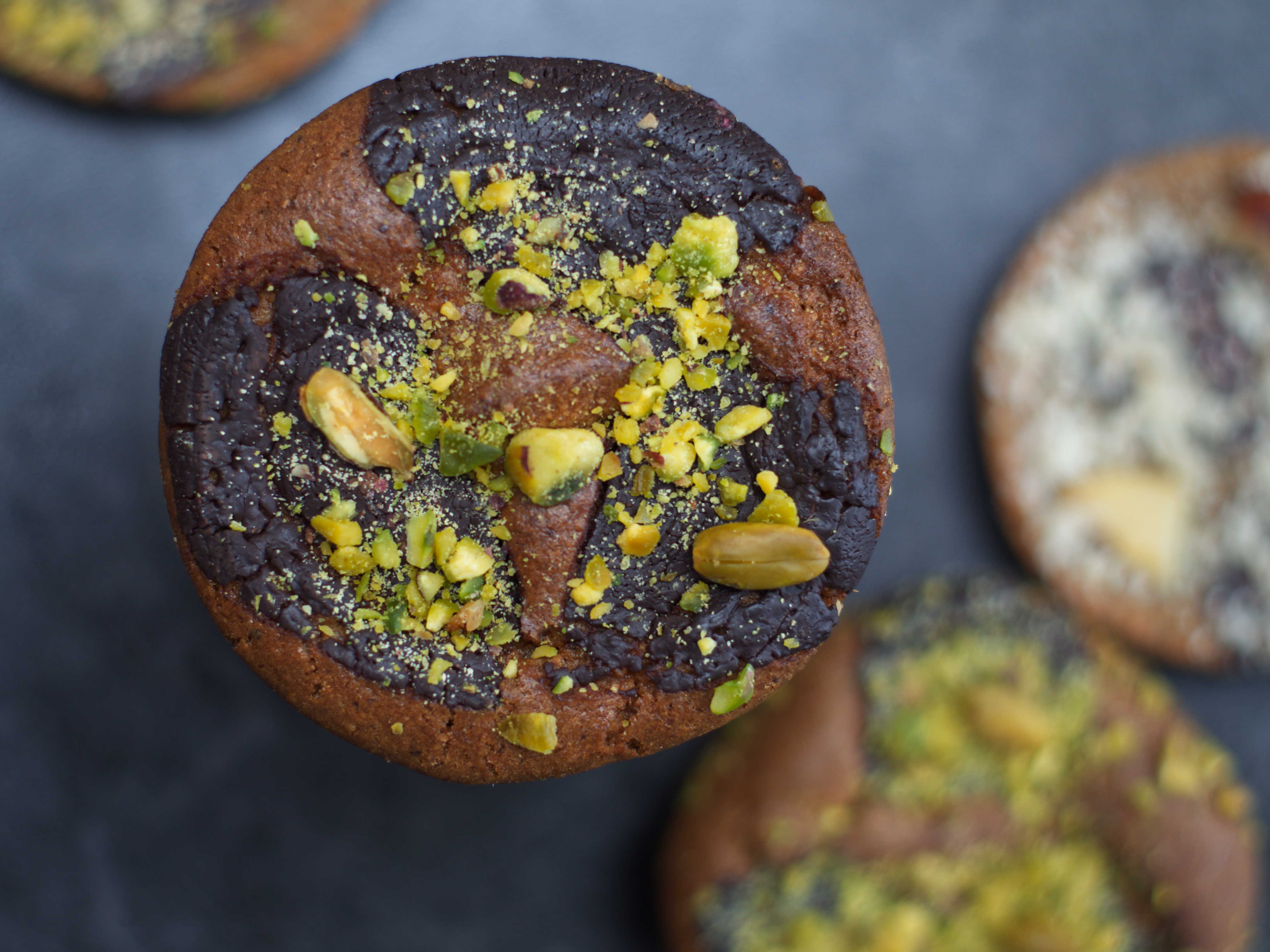 Muffin Chocolat Pistache