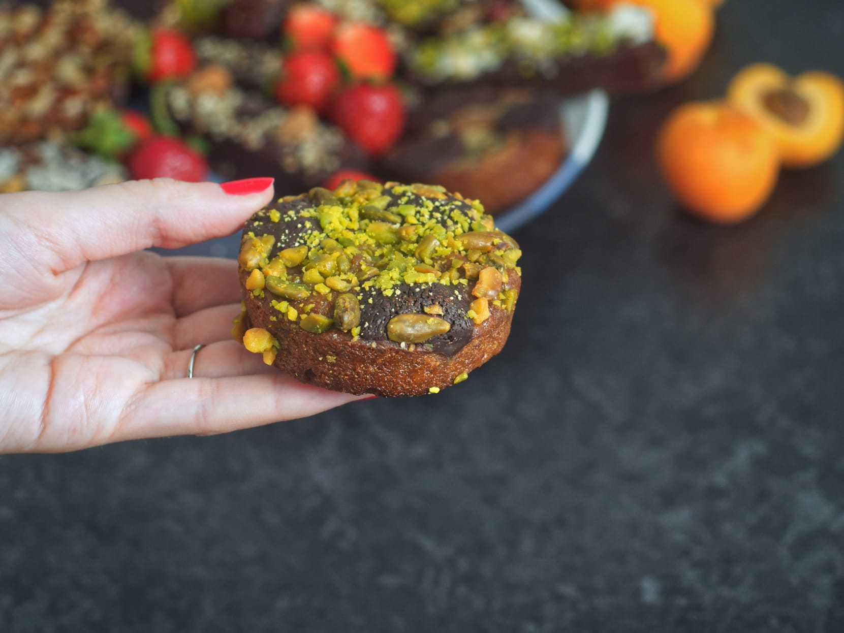 Muffin Chocolat Pistache
